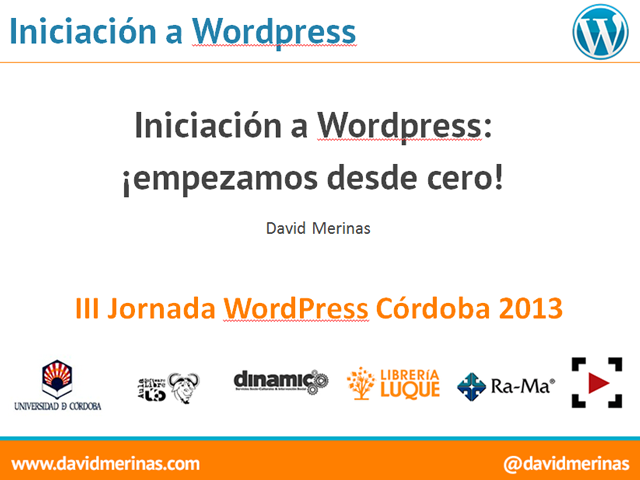 iniciacion wordpress cordoba