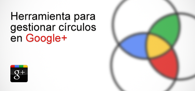 gestionar circulos google