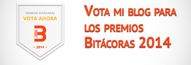 Vota mi blog en la categoría de Marketing de los premios Bitácoras