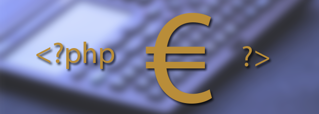 simbolo euro php